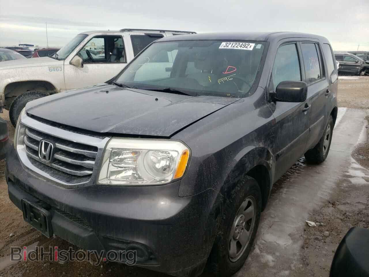 2014 HONDA PILOT - VIN: 5FNYF4H28EB011996 - Фото 2