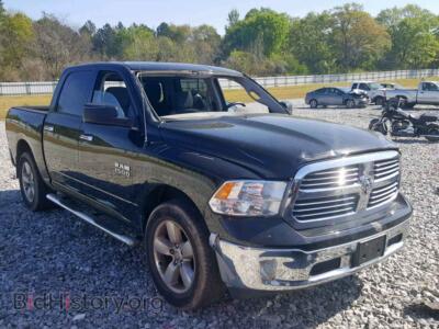 2014 RAM 1500 SLT, черный — VIN 1C6RR6LGXES356855, Copart