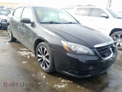 2013 Chrysler 200 200 Tourin, черный — VIN 1C3CCBBB7DN600168, Copart