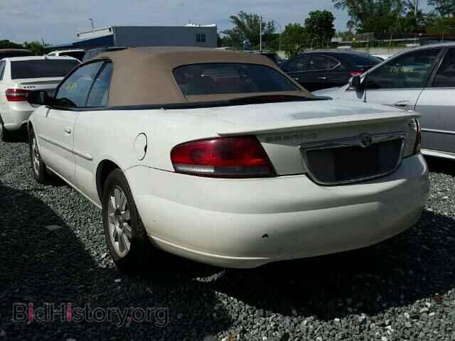 2002 CHRYSLER SEBRING - VIN: 1C3EL75R82N244535 - Фото 3