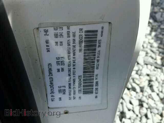 2002 CHRYSLER SEBRING - VIN: 1C3EL75R82N244535 - Фото 10