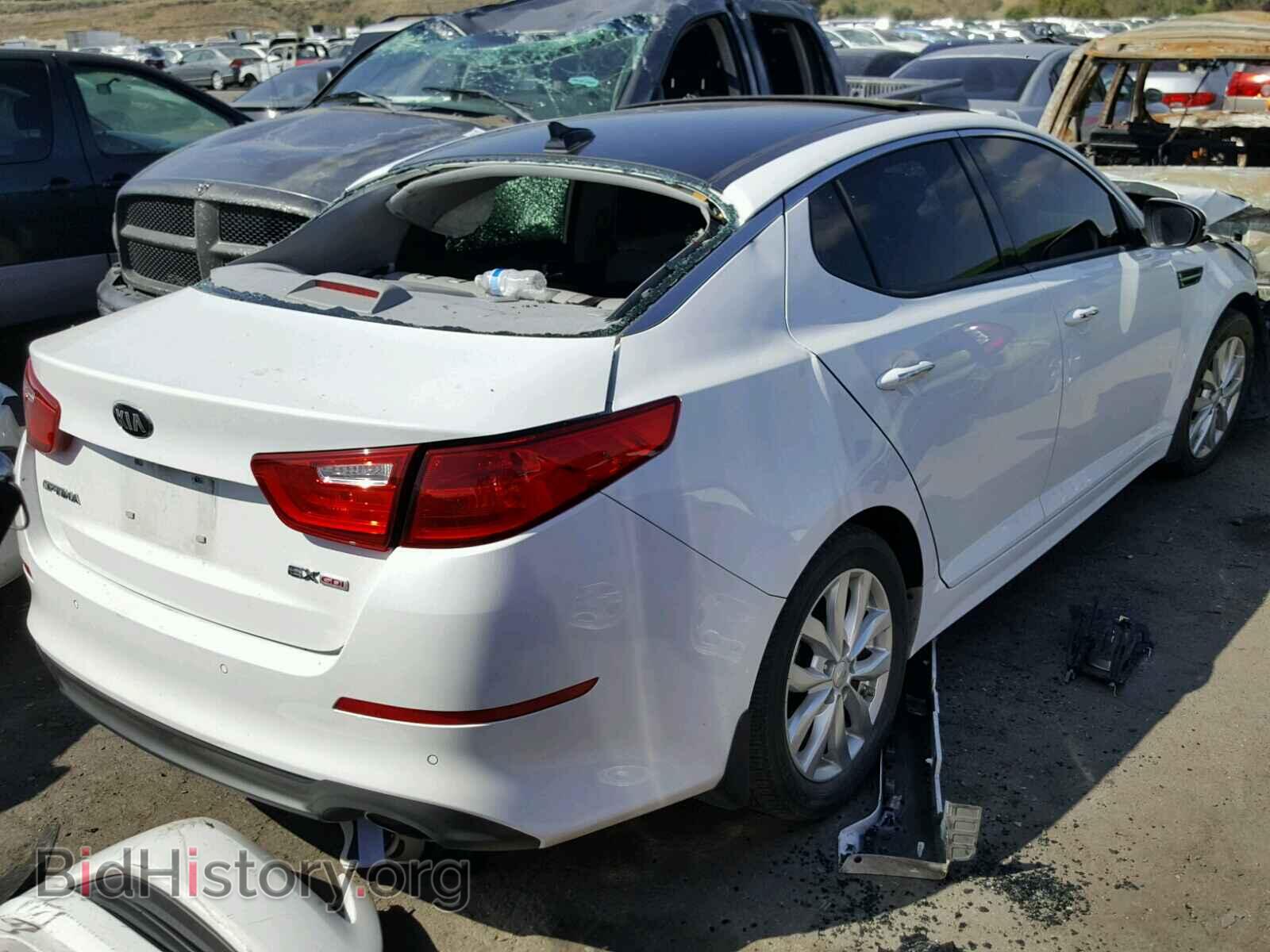 2015 KIA OPTIMA - VIN: 5XXGN4A73FG425206 - Фото 4