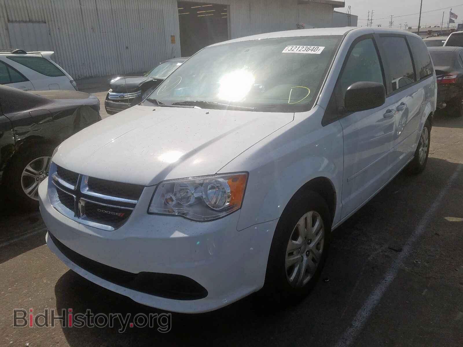 2017 DODGE CARAVAN - VIN: 2C4RDGBG6HR855737 - Фото 2