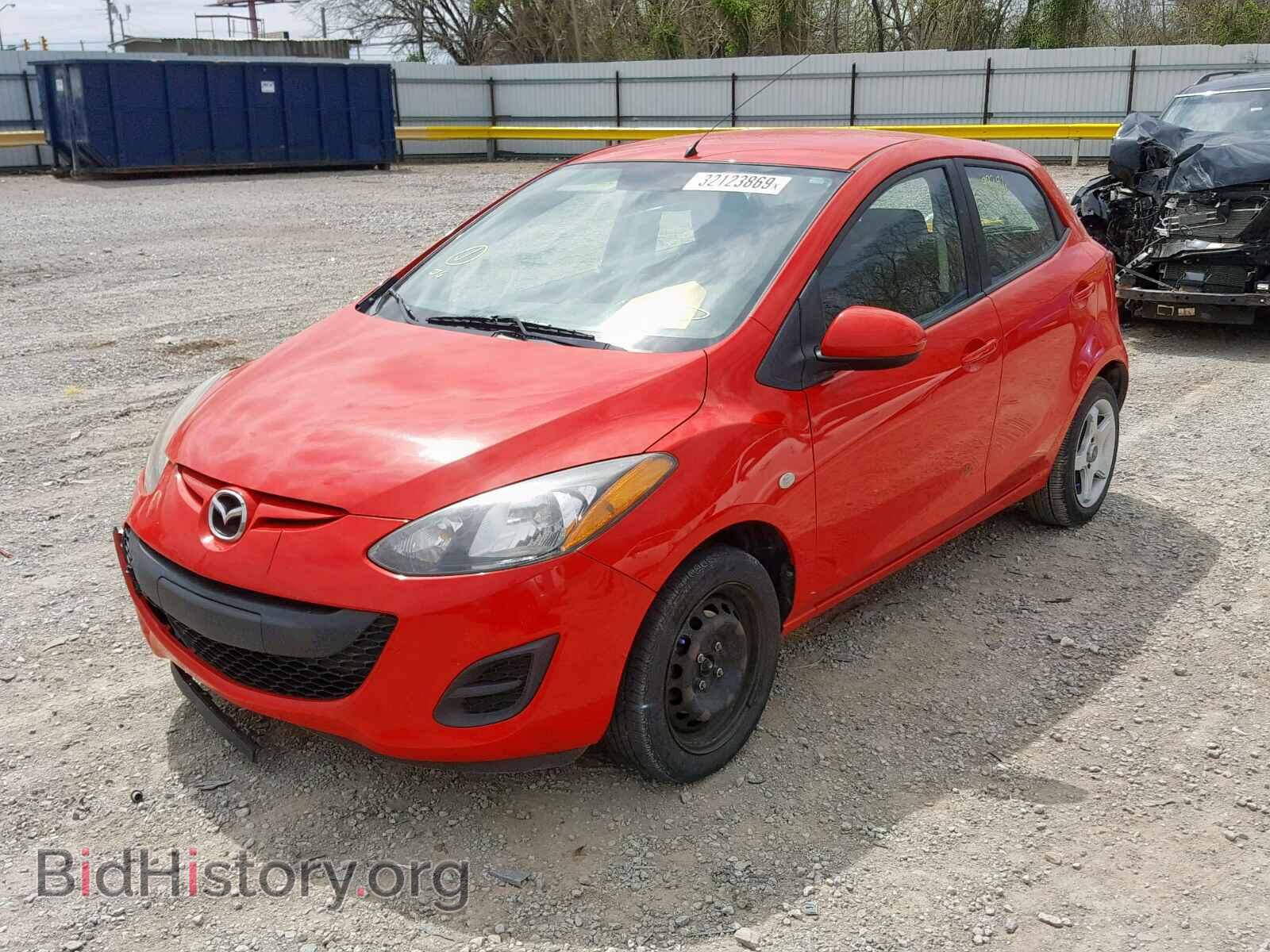 2014 MAZDA 2 - VIN: JM1DE1KYXE0172796 - Photo 2