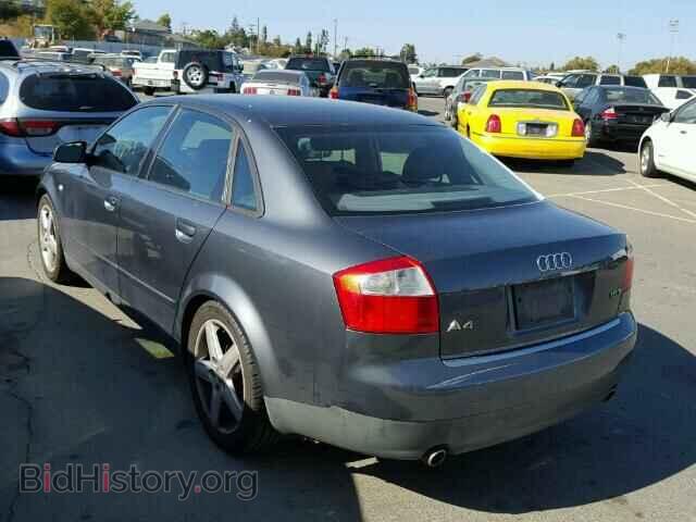 2002 AUDI A4 - VIN: WAUJC68E62A118417 - Фото 3