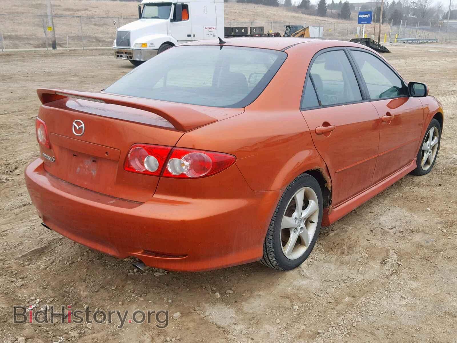 2005 MAZDA 6 - VIN: 1YVHP80C455M40766 - Фото 4