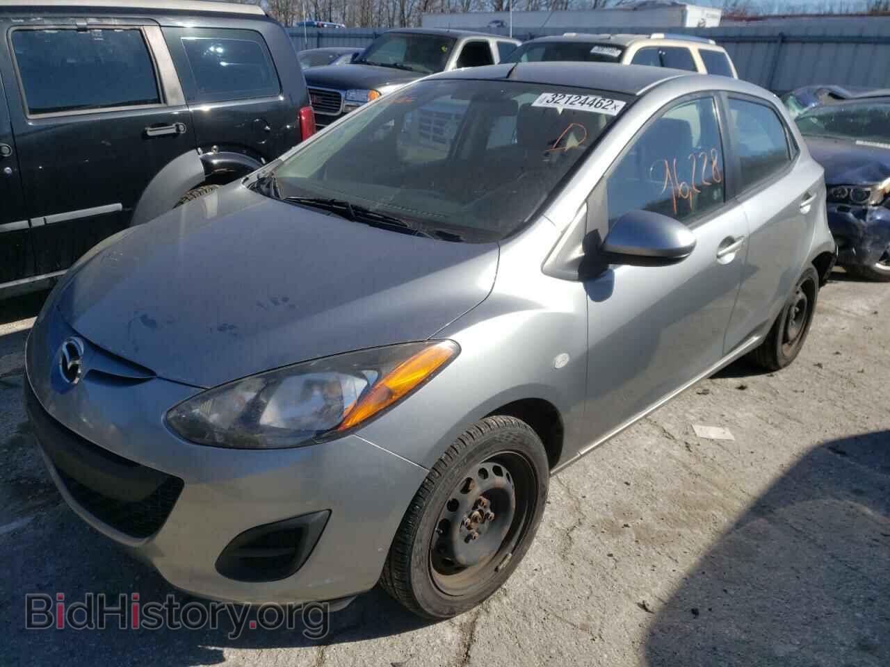 2013 MAZDA 2 - VIN: JM1DE1KY5D0170503 - Фото 2