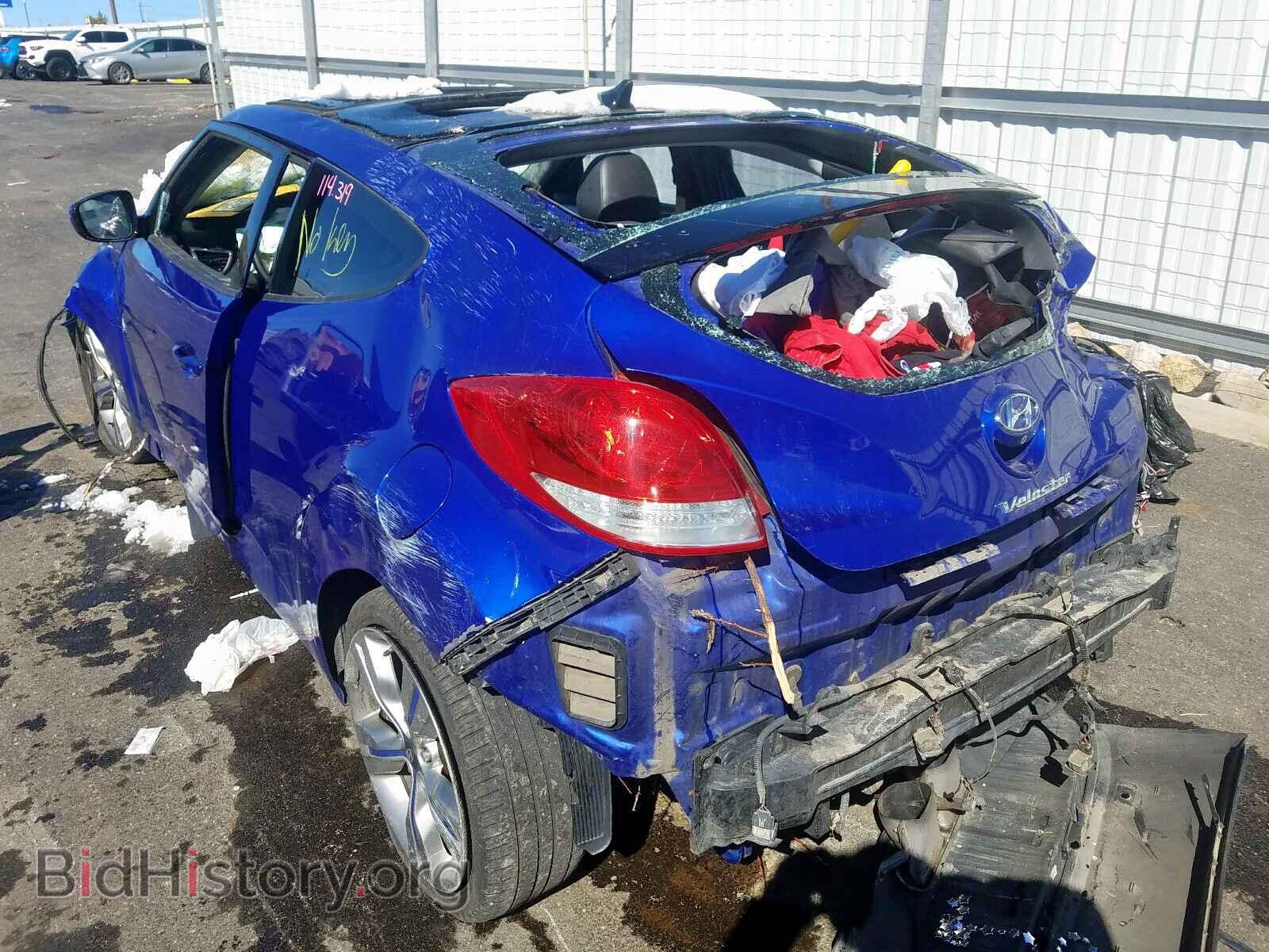 2012 HYUNDAI VELOSTER - VIN: KMHTC6ADXCU060434 - Фото 3