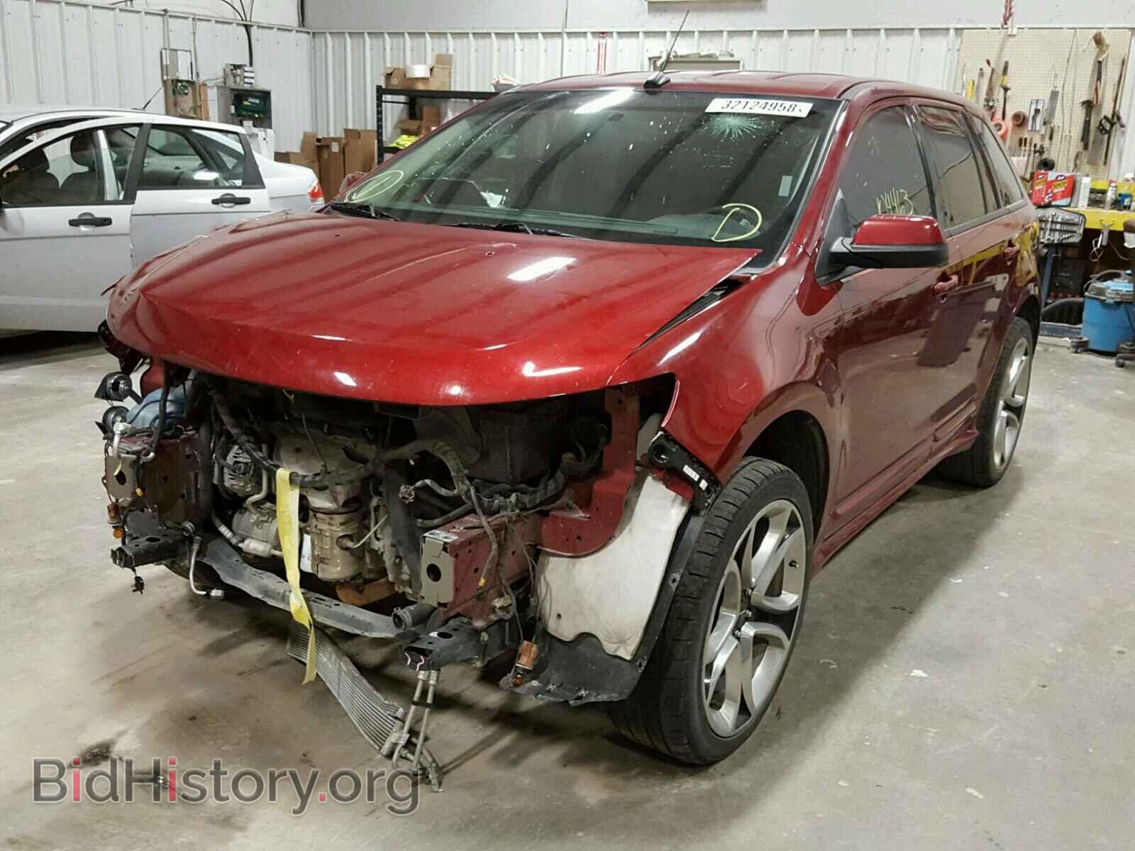 2014 FORD EDGE - VIN: 2FMDK3AK8EBA85927 - Фото 2
