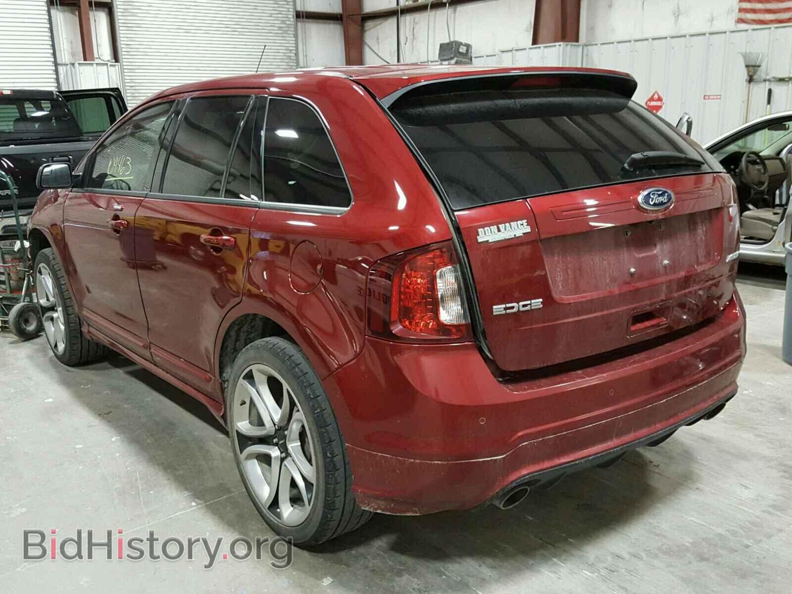 2014 FORD EDGE - VIN: 2FMDK3AK8EBA85927 - Фото 3