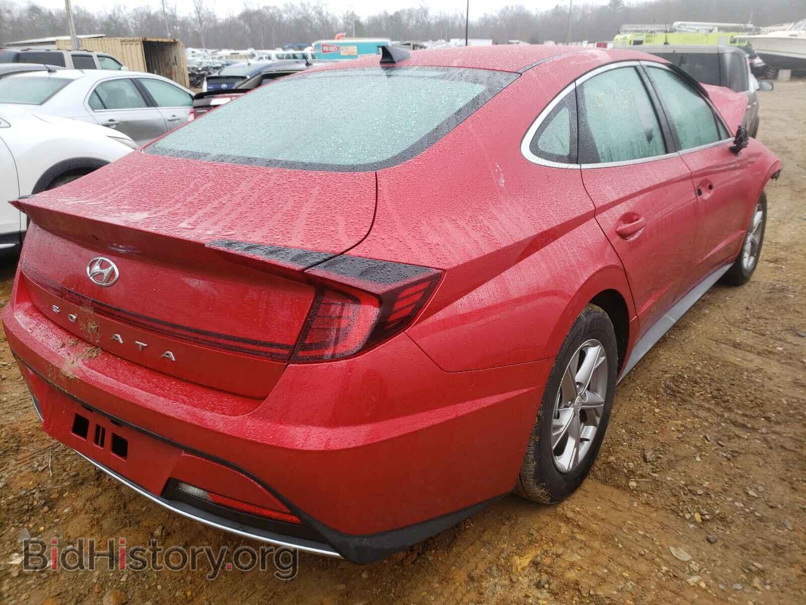 2021 HYUNDAI SONATA - VIN: 5NPEG4JA3MH069550 - Фото 4