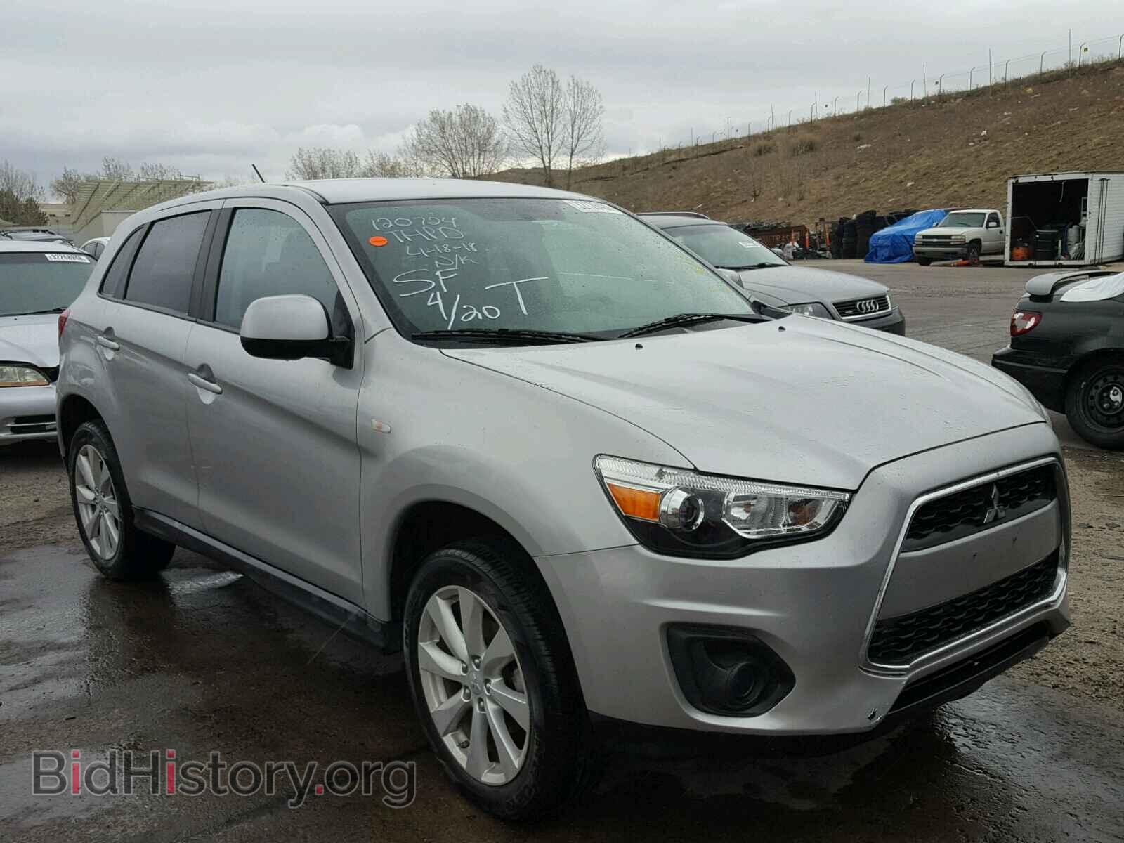 Photo 4A4AP3AU7EE010398 - MITSUBISHI OUTLANDER 2014