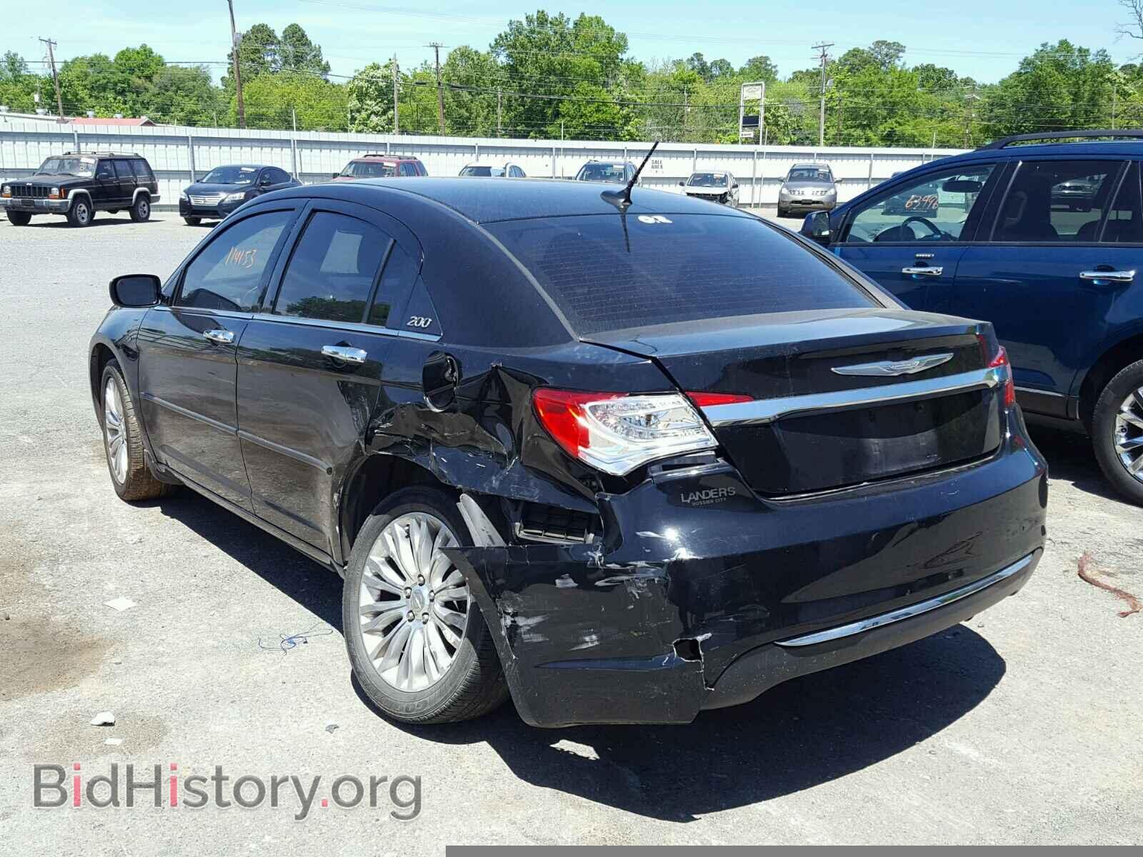2011 CHRYSLER 200 - VIN: 1C3BC2FB1BN613405 - Фото 3