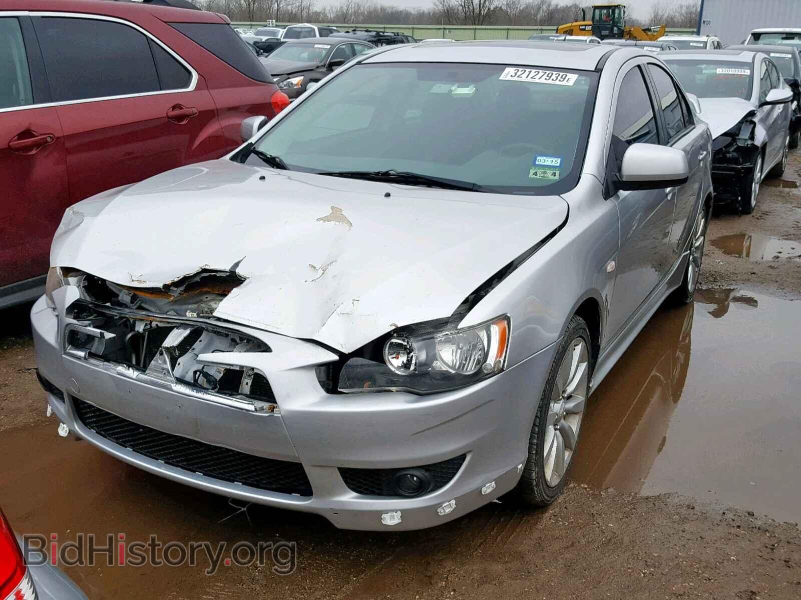 2009 MITSUBISHI LANCER - VIN: JA3AU86W79U007843 - Фото 2