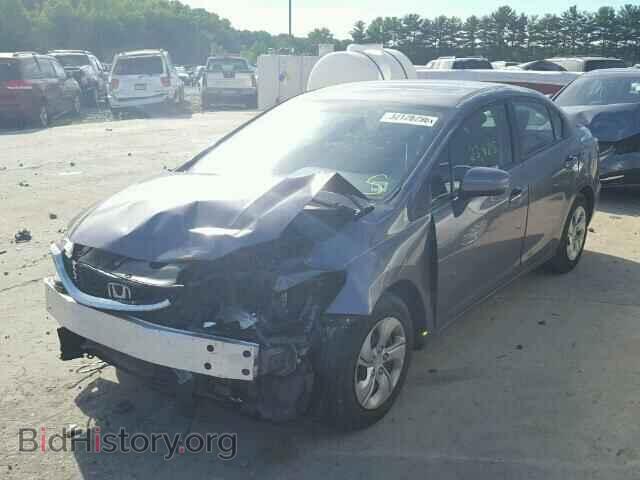 2014 HONDA CIVIC - VIN: 2HGFB2F55EH550723 - Фото 2