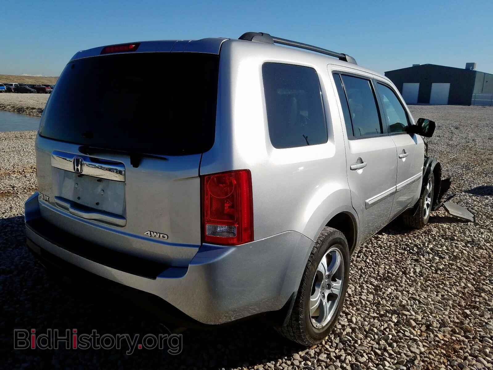2014 HONDA PILOT EX - VIN: 5FNYF4H43EB029629 - Фото 4