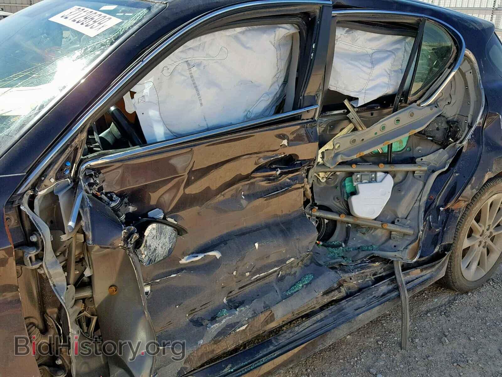 2012 LEXUS CT 200 - VIN: JTHKD5BH3C2108858 - Фото 10