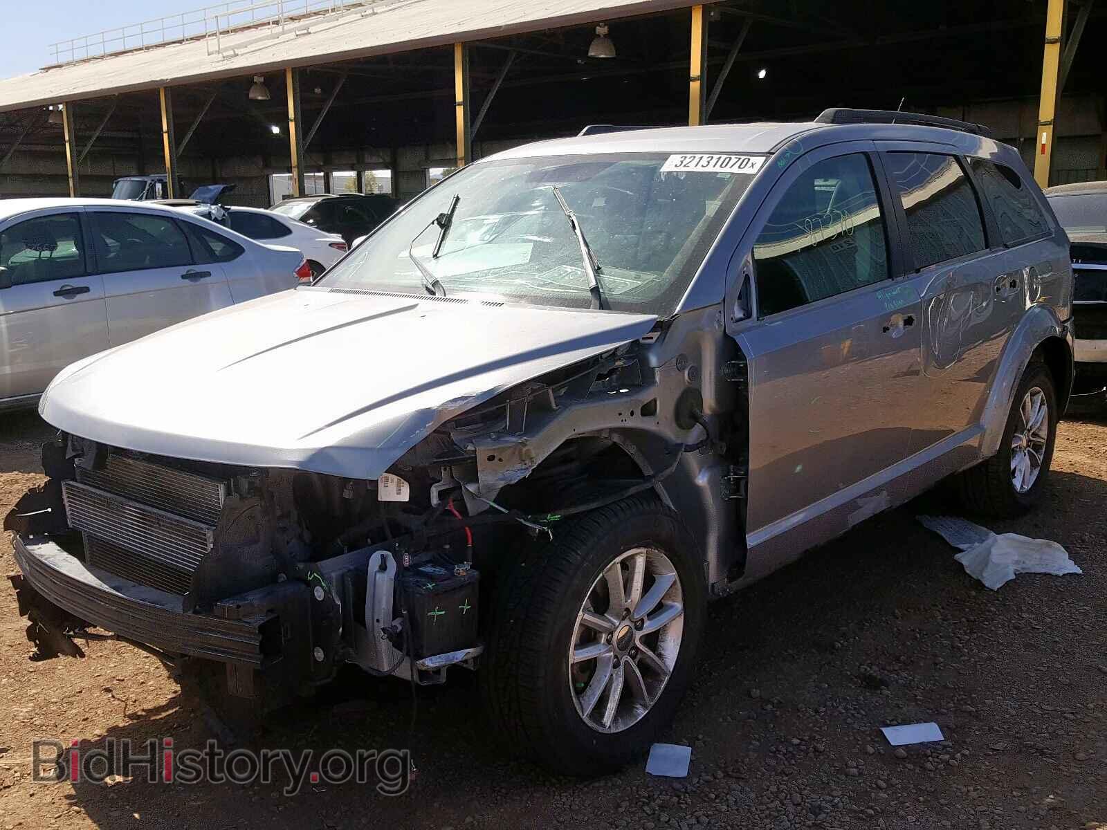 2016 DODGE JOURNEY - VIN: 3C4PDCBB8GT156156 - Фото 2