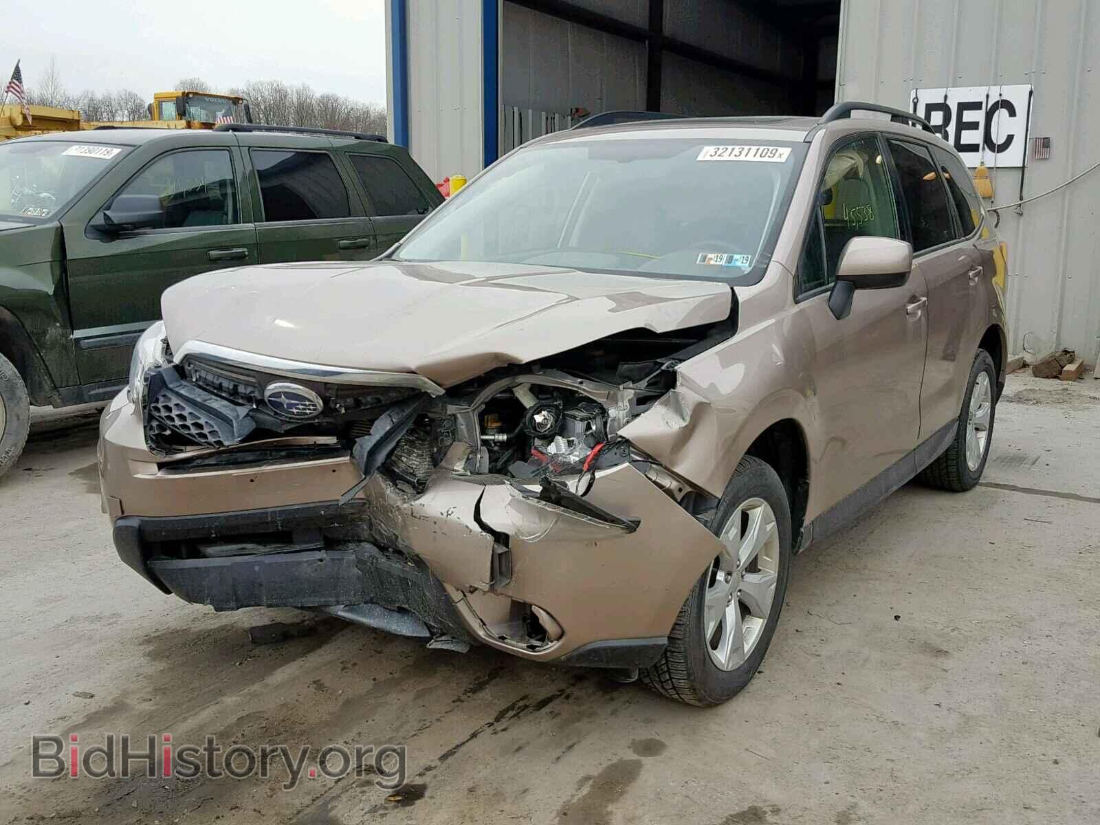 2014 SUBARU FORESTER - VIN: JF2SJAEC9EH470455 - Фото 2