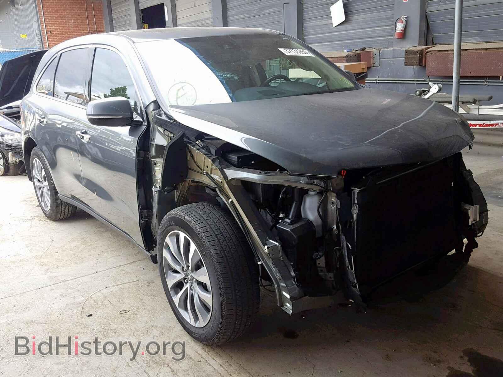 Фотография 5FRYD4H40EB023503 - ACURA MDX 2014