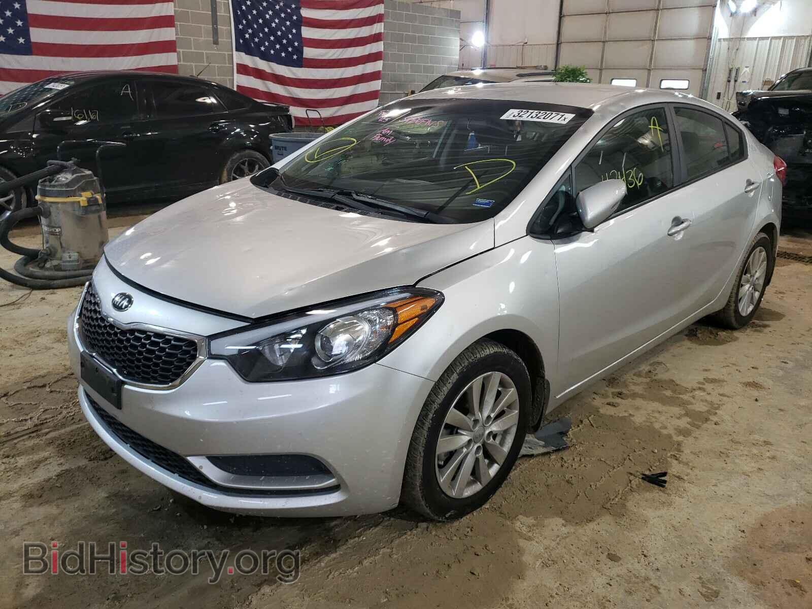 2014 KIA FORTE - VIN: KNAFX4A64E5061875 - Фото 2