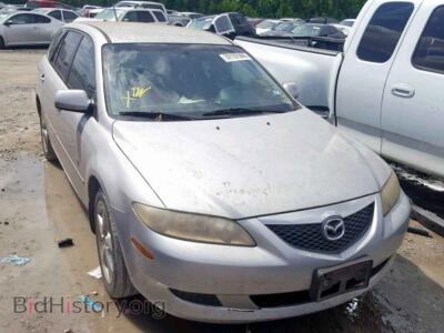 2005 Mazda 6 6 S, серебристый — VIN 1YVHP82D055M30094, Copart