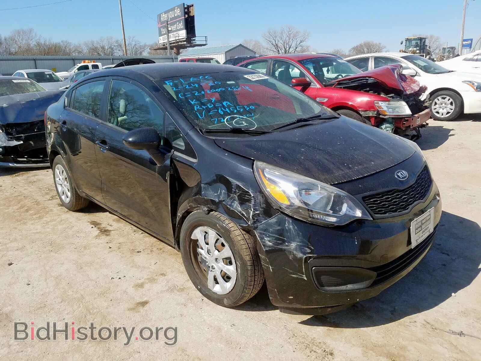 Фотография KNADM4A37F6455307 - KIA RIO 2015