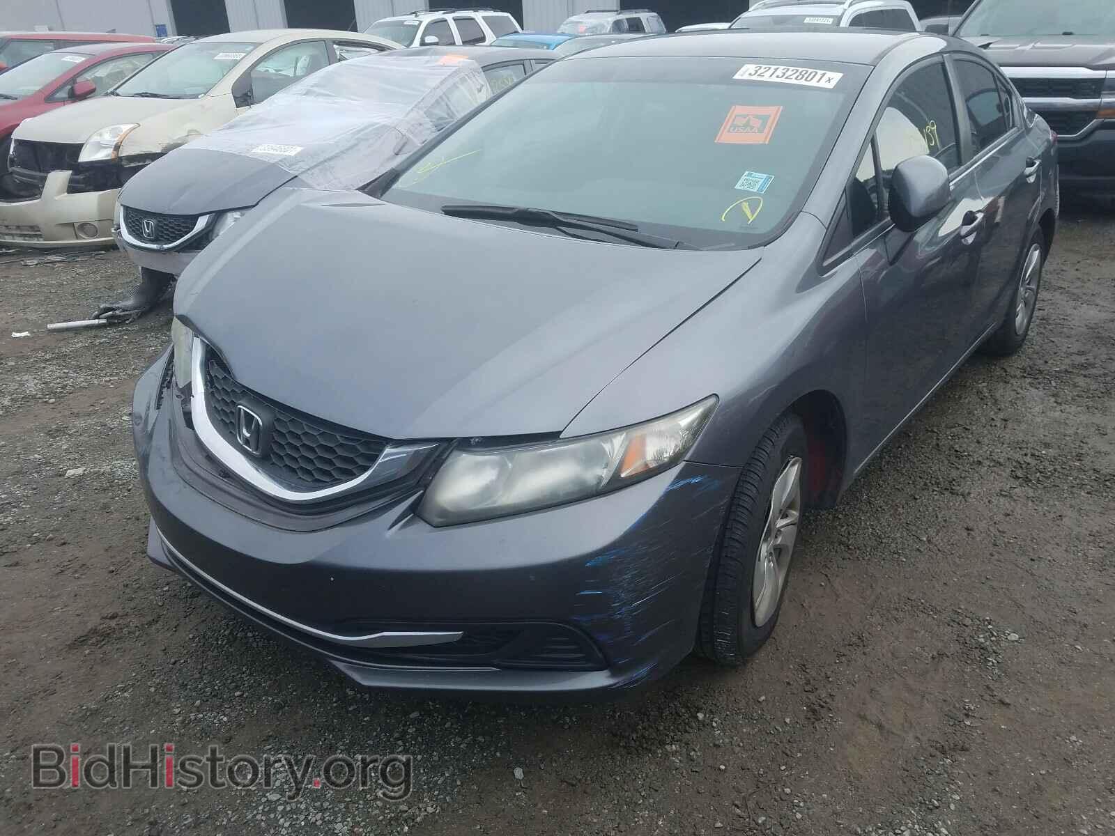 2013 HONDA CIVIC - VIN: 19XFB2F57DE037613 - Фото 2