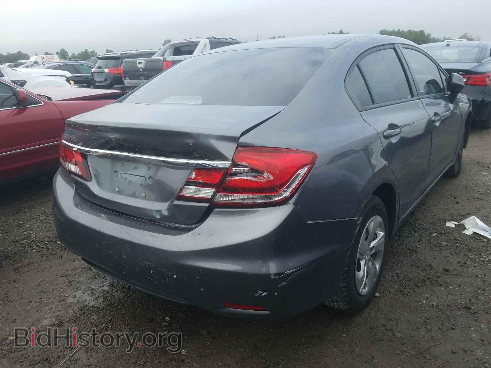 2013 HONDA CIVIC - VIN: 19XFB2F57DE037613 - Фото 4