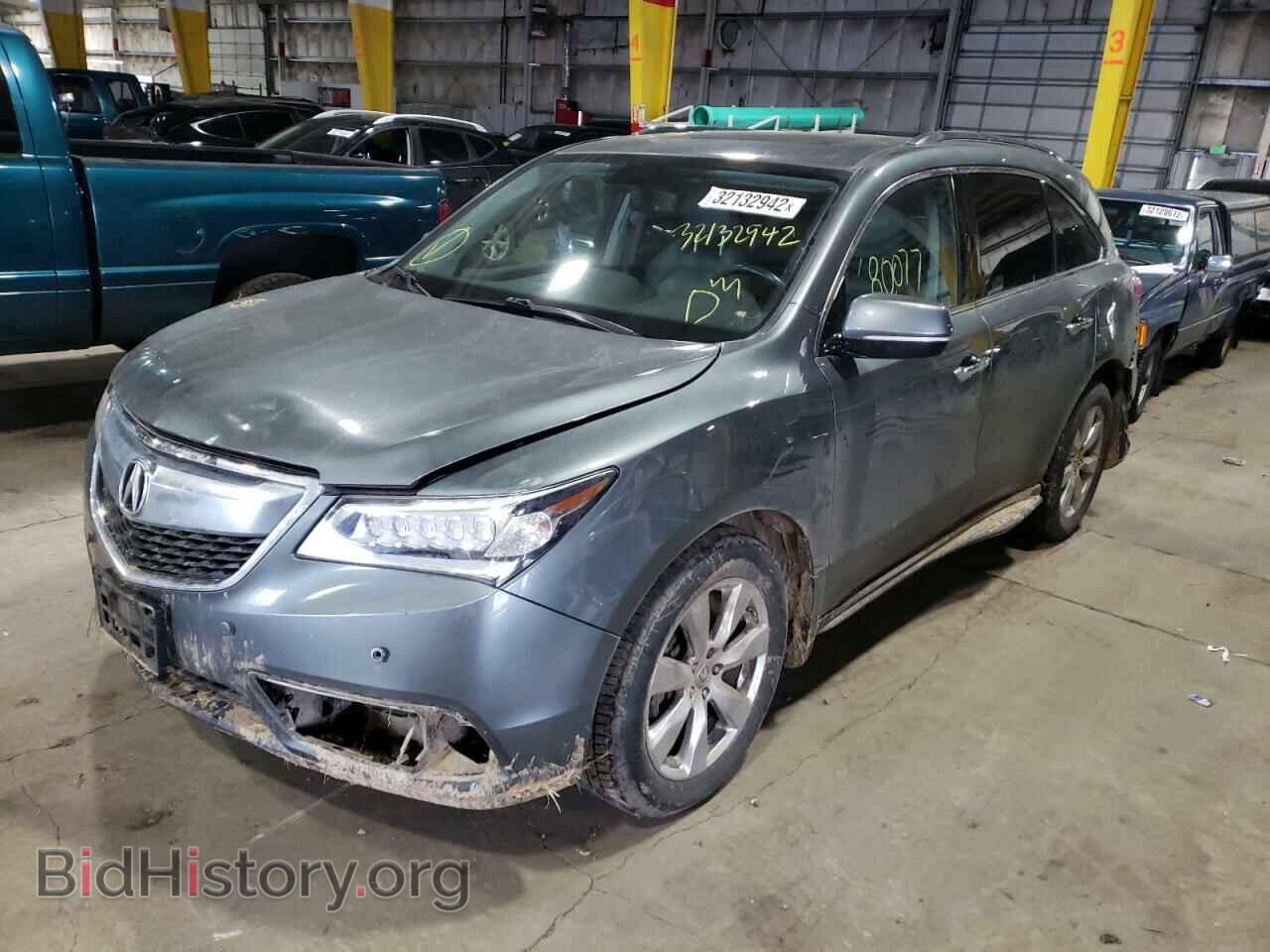 2014 ACURA MDX - VIN: 5FRYD4H82EB031766 - Фото 2