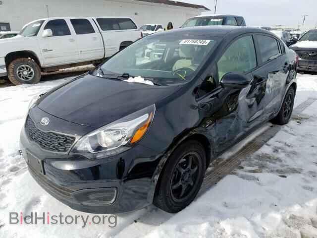 2013 KIA RIO - VIN: KNADM4A34D6226435 - Фото 2