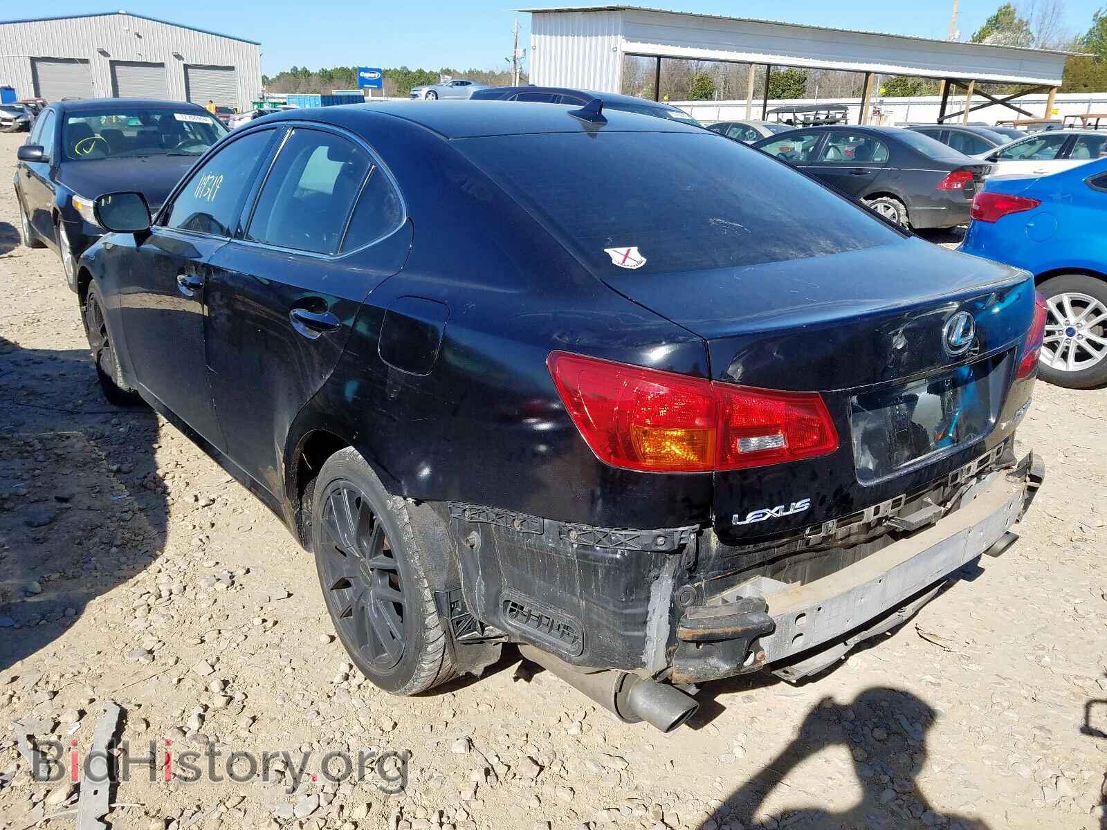 2008 LEXUS IS - VIN: JTHCK262582021999 - Фото 3