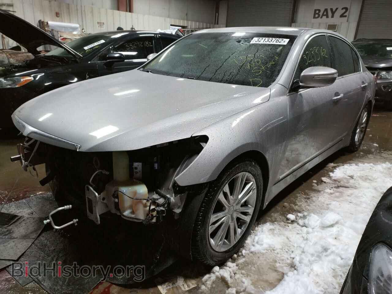 2012 HYUNDAI GENESIS - VIN: KMHGC4DF4CU160824 - Фото 2