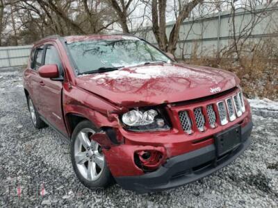 2014 Jeep COMPASS Compass LA, красный — VIN 1C4NJDEB5ED623683, Copart