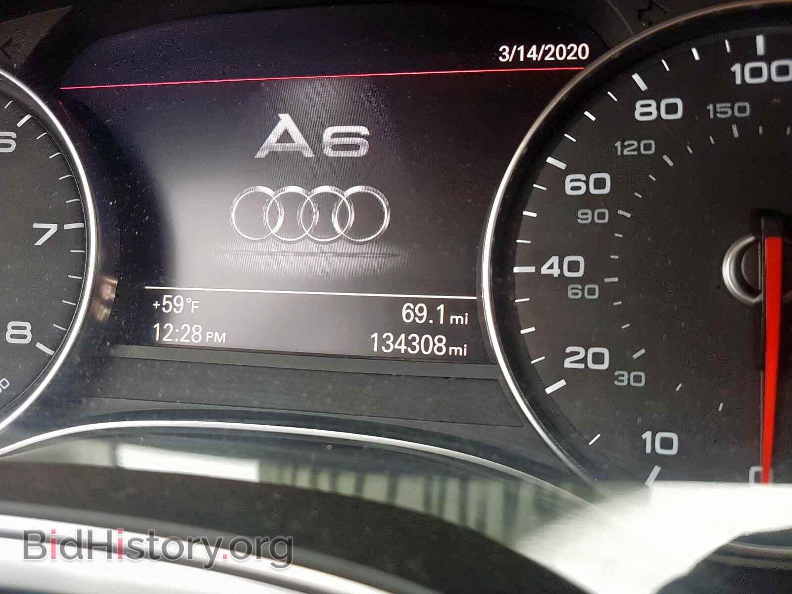 2012 AUDI A6 - VIN: WAUGGAFC6CN055963 - Фото 8