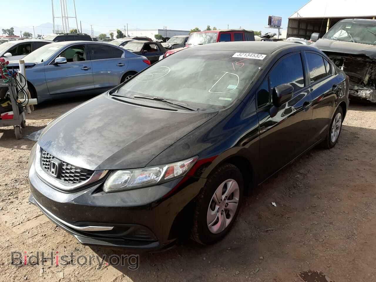 2015 HONDA CIVIC - VIN: 19XFB2F55FE093391 - Фото 2
