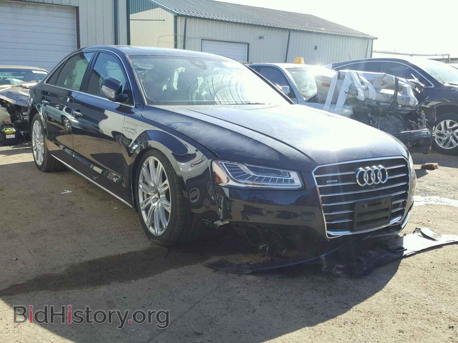Photo WAU3GAFD2FN001295 - AUDI A8 2015