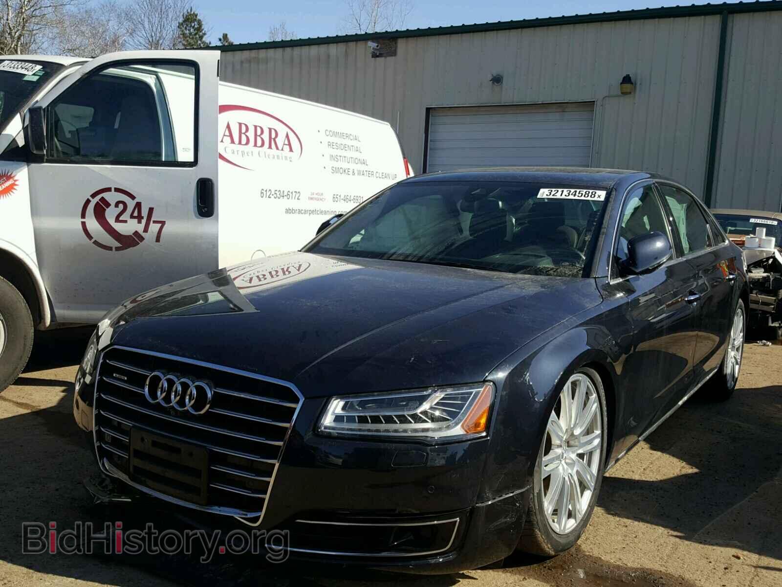 2015 AUDI A8 - VIN: WAU3GAFD2FN001295 - Фото 2