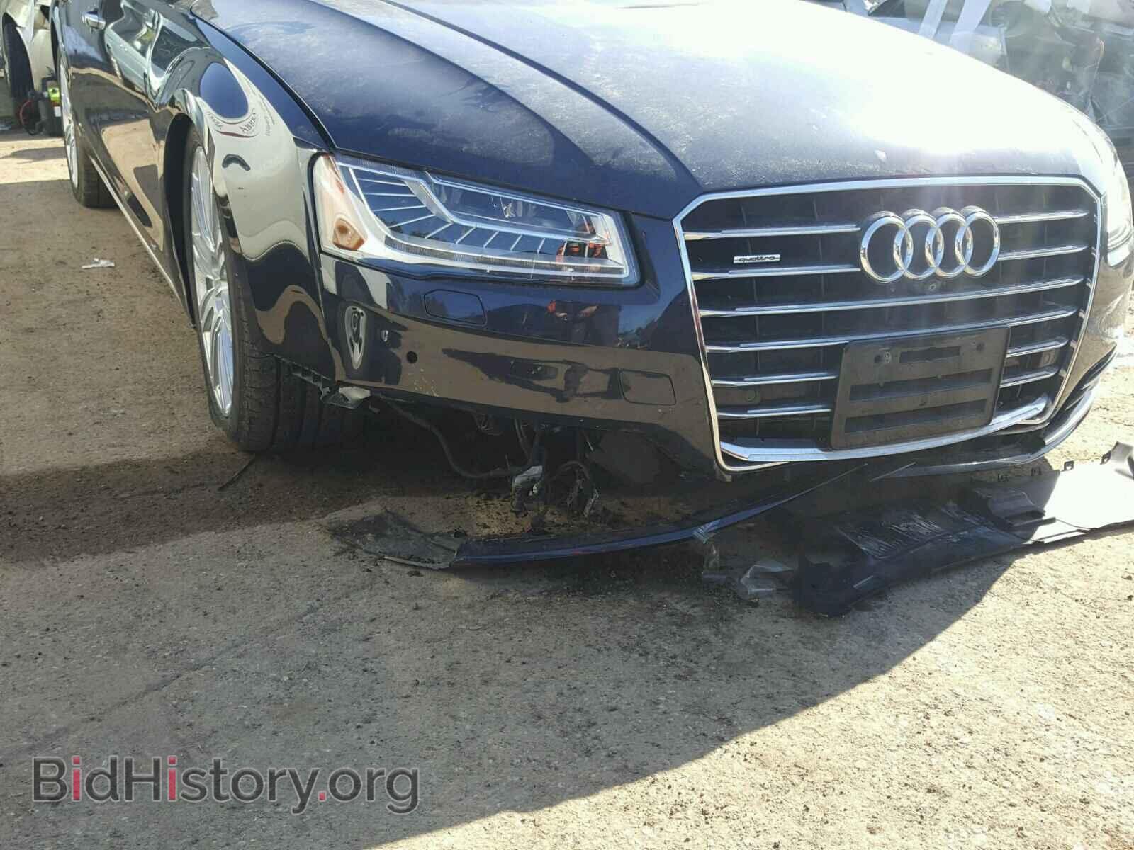 2015 AUDI A8 - VIN: WAU3GAFD2FN001295 - Фото 9