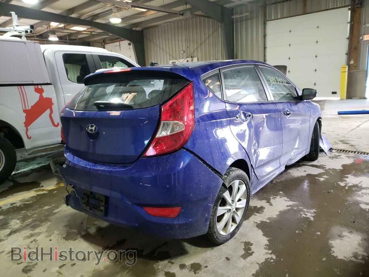 2013 HYUNDAI ACCENT - VIN: KMHCU5AE7DU061008 - Фото 4