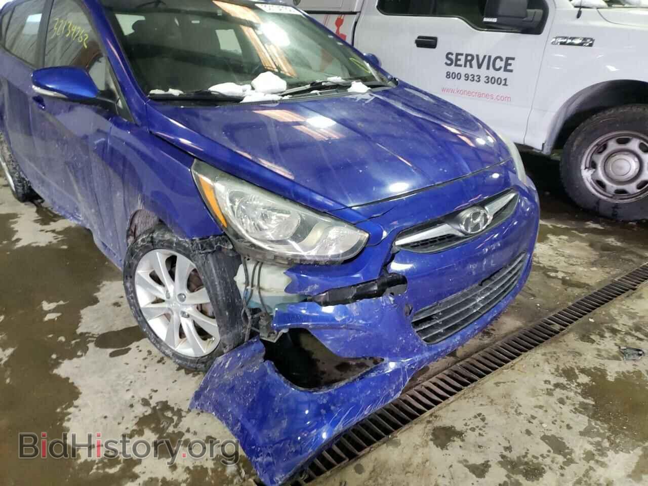 2013 HYUNDAI ACCENT - VIN: KMHCU5AE7DU061008 - Фото 9