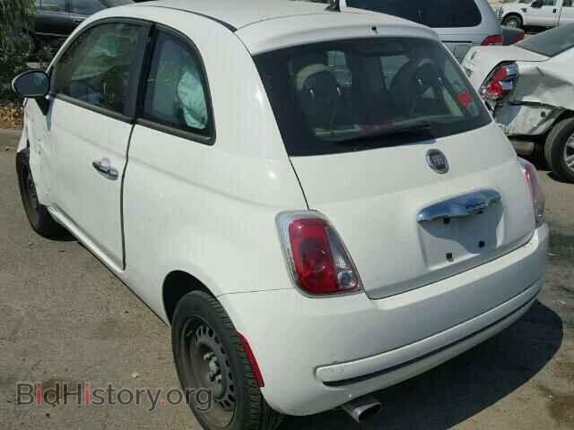 2012 FIAT 500 - VIN: 3C3CFFAR1CT339812 - Фото 3