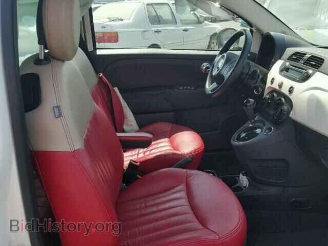 2012 FIAT 500 - VIN: 3C3CFFAR1CT339812 - Фото 5