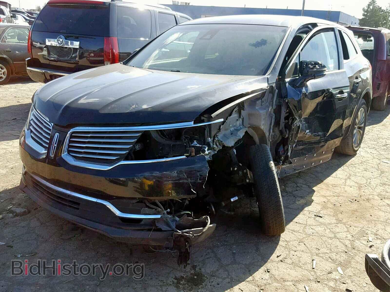2016 LINCOLN MKX SELECT - VIN: 2LMTJ8KRXGBL66285 - Фото 2