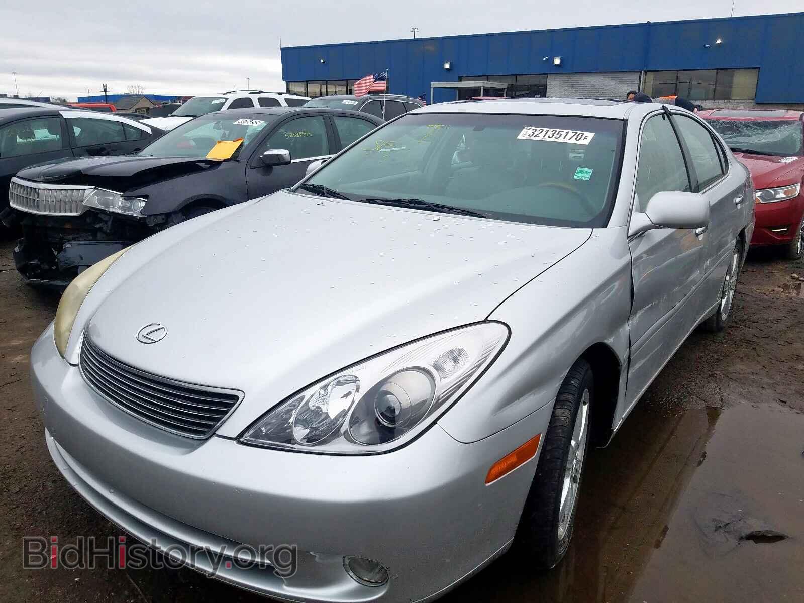 2005 LEXUS ES330 - VIN: JTHBA30G755091328 - Фото 2