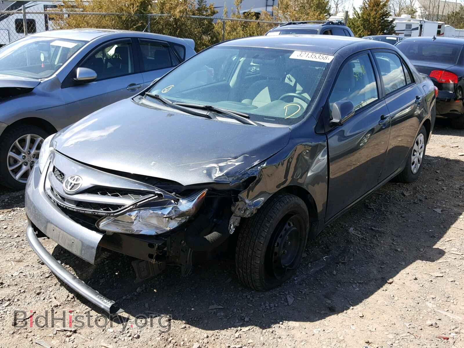 2011 TOYOTA COROLLA BA - VIN: 2T1BU4EE1BC637982 - Фото 2
