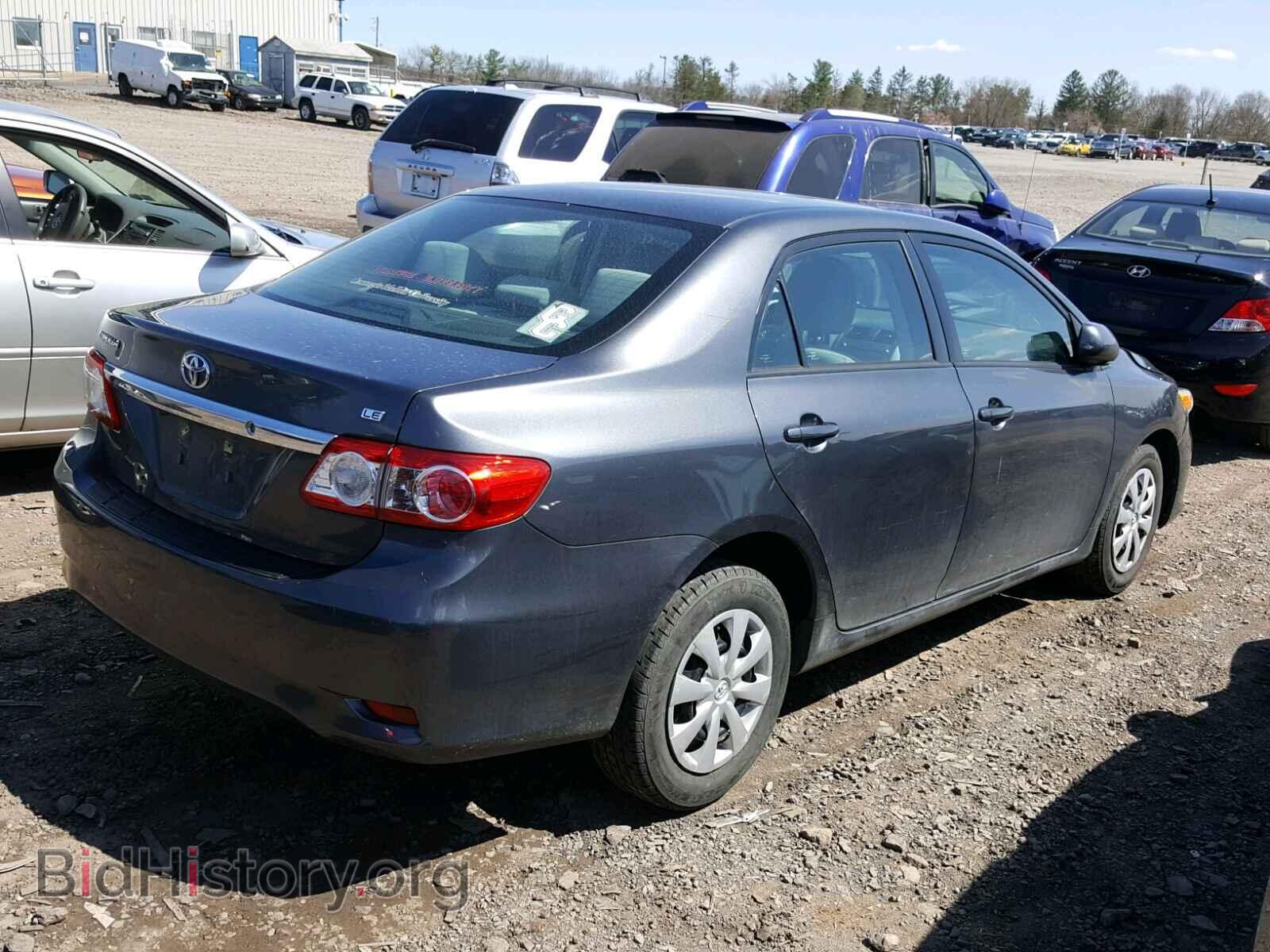 2011 TOYOTA COROLLA BA - VIN: 2T1BU4EE1BC637982 - Фото 4
