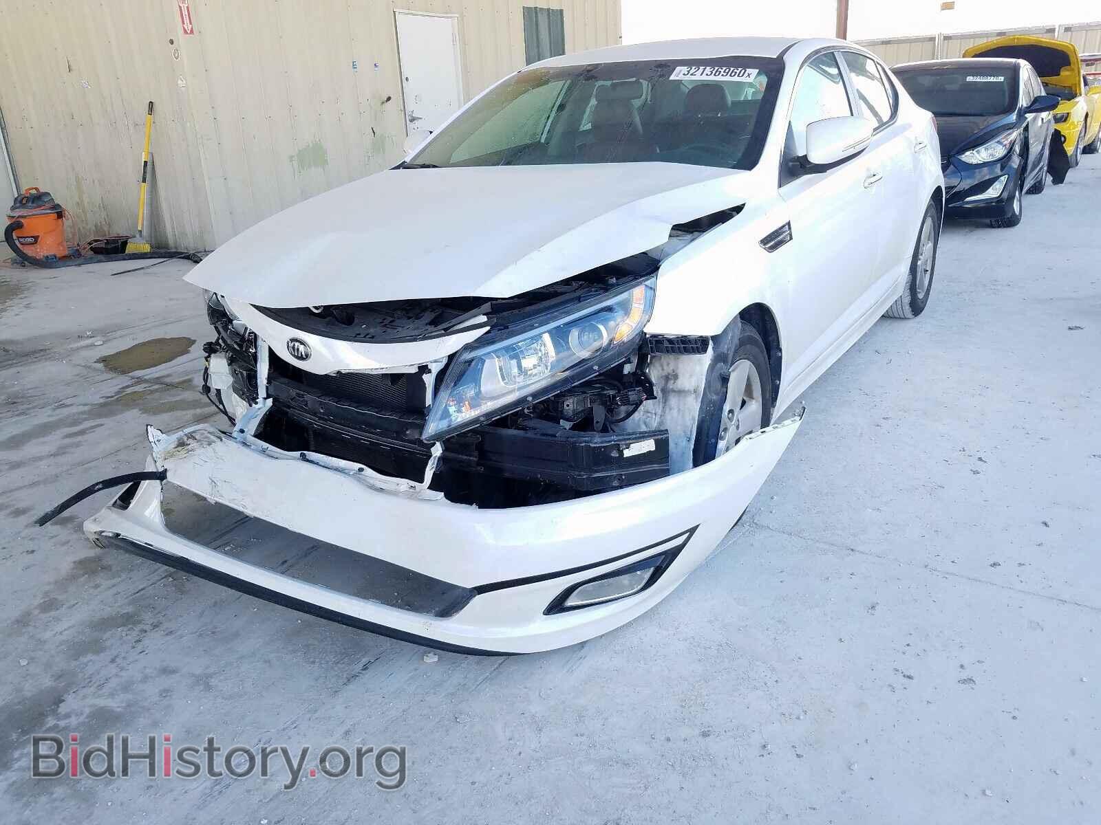 2015 KIA OPTIMA - VIN: 5XXGM4A78FG442313 - Фото 2