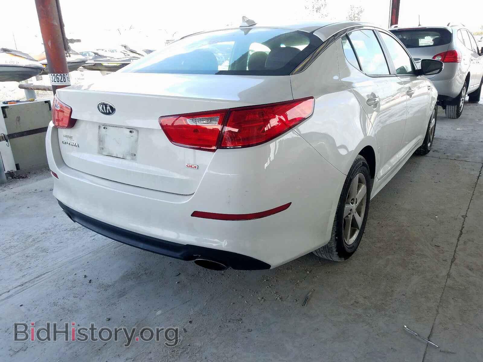 2015 KIA OPTIMA - VIN: 5XXGM4A78FG442313 - Фото 4