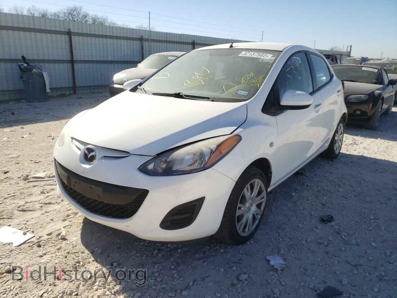 2014 MAZDA 2 - VIN: JM1DE1KY1E0186215 - Фото 2